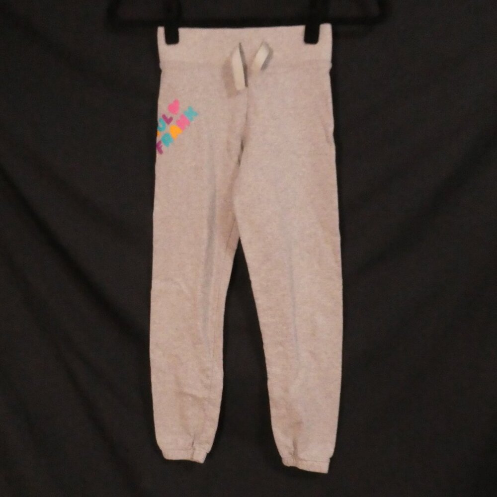 PAUL FRANK | small | Light Grey Sweatpants | Colorful Paul Frank Side Leg Print